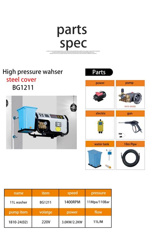 W Wall Mounted High Pressure Washer Wall High Pressure Washer High