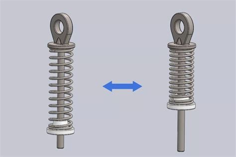 零件也能拥有柔性状态？ | SOLIDWORKS 2020新功能揭秘_弹簧