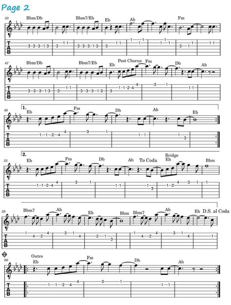 John Legend All Of Me Easy Guitar Tab Artofit