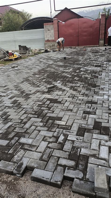 Укладка брусчатки брусчатка цена тратураная плитка гранит арык люк ...