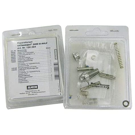 SATA Jet Gun Repair Kit 126284 Minijet 3000 B Models