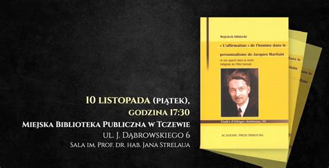 Promocja Ksi Ki Ks Dr Wojciecha Glineckiego Miejska Biblioteka