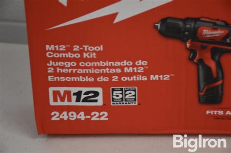 Milwaukee M12 Tool Combo Kit BigIron Auctions