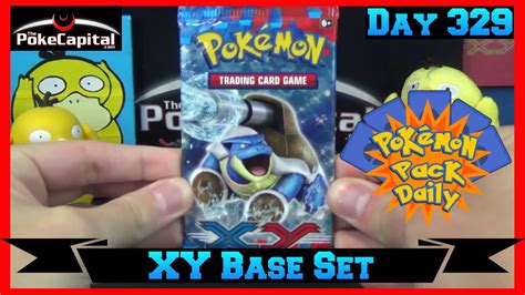 Pokemon Pack Daily XY Base Set Booster Opening Day 329 Featuring