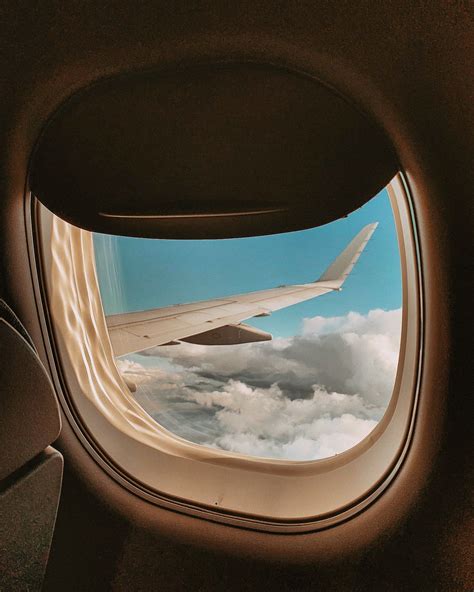 Travel Photographer Plane Window Travel Photographer Travel Agency