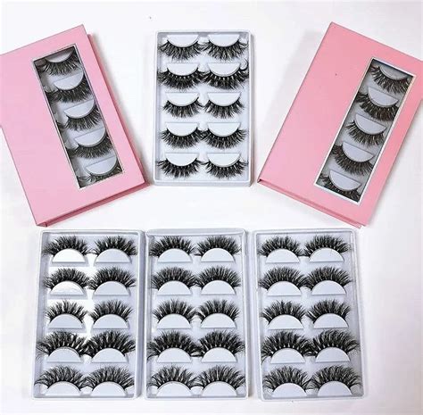 25 Mm 3d Mink Eyelash Lashes L502 25mm Lashes Nude Eyelash With Private Custom Packaging Buy