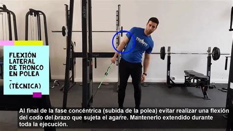 Flexi N Lateral De Tronco En Polea T Cnica Y Musculatura Implicada