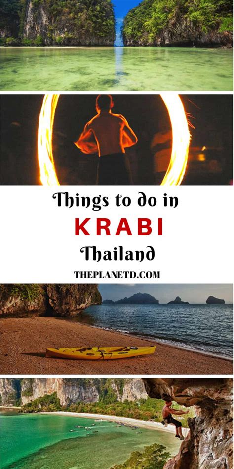 The Very Best Things To Do In Krabi Thailand The Planet D