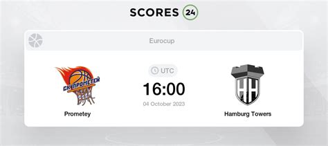 Prometey Vs Hamburg Towers Basketball Events Result