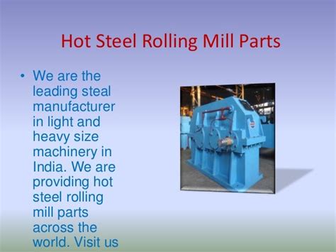 Steel Rolling Mill Plant Machinery