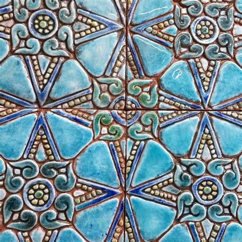 Handmade Tiles By Gvega In 2020 Handmade Tiles Unique Wall Art Decor