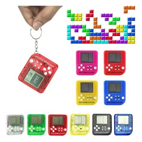 Chaveiro Mini Game Portátil Tetris Brickgame Retrô MercadoLivre