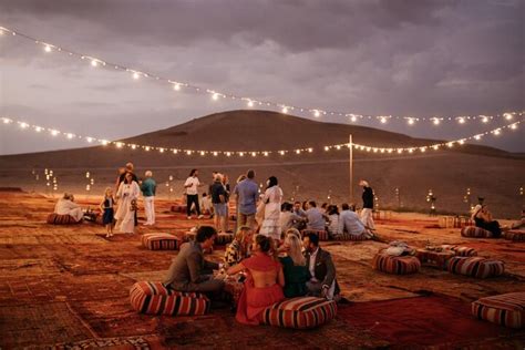 Marrakech Cena M Gica Y Experiencia Al Atardecer En El Desierto