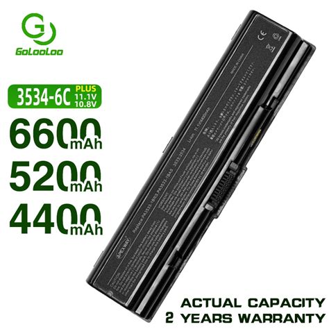 Golooloo 11 1V Battery For Toshiba PA3533U 1BAS PA3727U 1BAS PA3535U