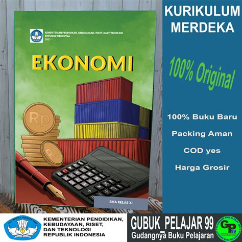 Jual Buku Paket Siswa EKONOMI Untuk SMA SMK Kelas 11 XI Kurikulum