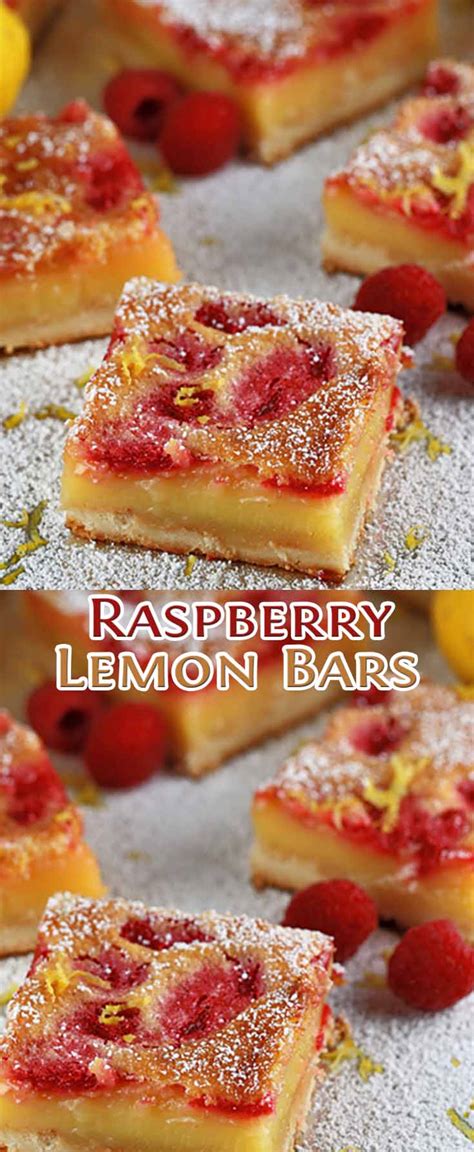 Raspberry Lemon Bars