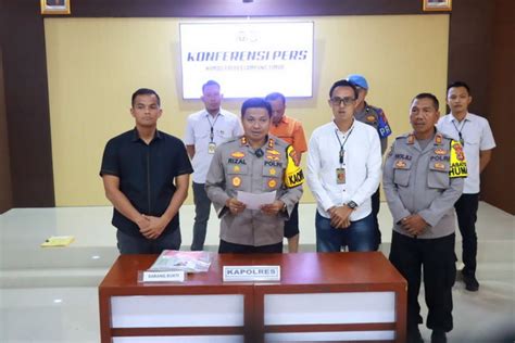 Terlibat Korupsi Oknum Kepala Desa Di Lampung Timur Ditangkap Polisi