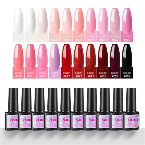 Uv Gel Nagellack Set Farben Ml Gel N Gel Set Ohne Uv Lampe Uv Gel