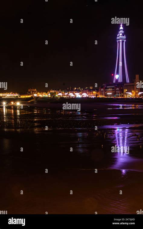 Blackpool, Lancashire, UK - 15th Oct 2022 - Blackpool World Fireworks