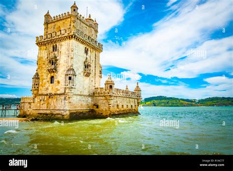 Belém Tower At The Mouth Of Tagus River Belém Lisbon Portugal