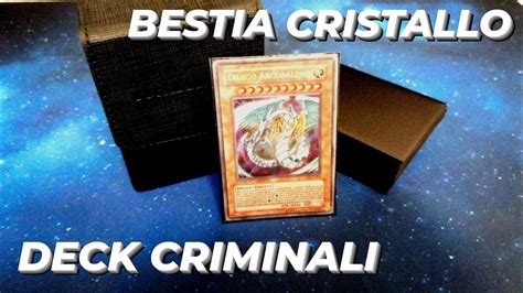 DECK CRIMINALI IL RITORNO BESTIA CRISTALLO DECK ECONOMICO BUDGET 50