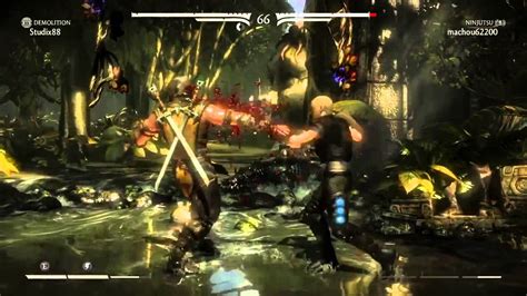 Mortal Kombat X Sonya Blade Vs Scorpion Online Ranked Match 60 FPS HD