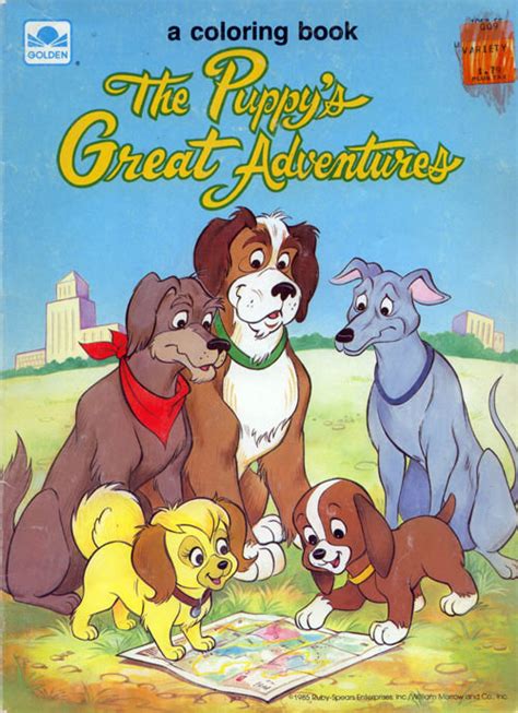 Puppy's Great Adventures, The Coloring Book | Coloring Books at Retro Reprints - The world's ...