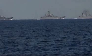 Russia Navi Da Guerra In Movimento Nel Mar Mediterraneo Putin