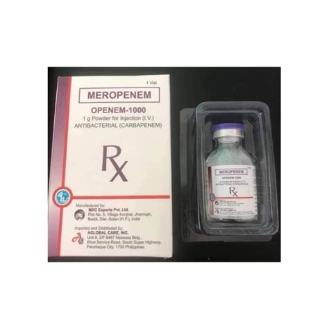 Openem Meropenem Trihydrate G Powder For Injection Ml Price In