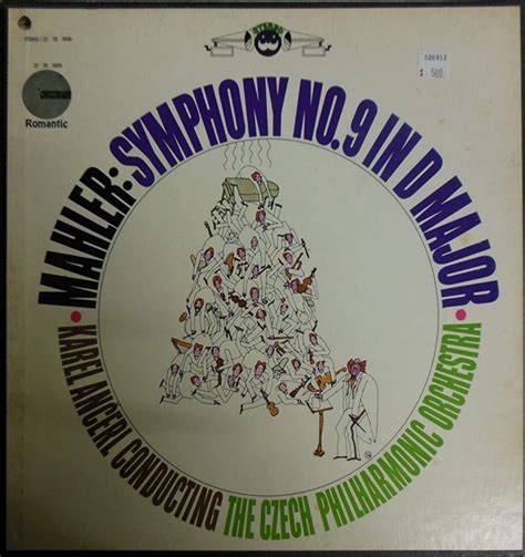 Mahler Symphony No 9 Czech Philharmonic Orchestra Karel Ancerl 1966