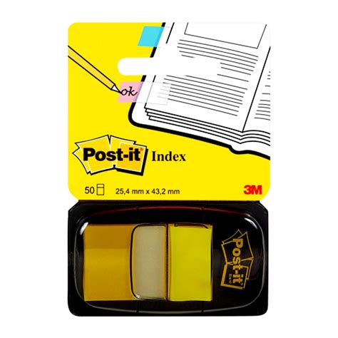 Banderita Post It 680 5 Amarillo 3M 000878 Amarillo J Suministros