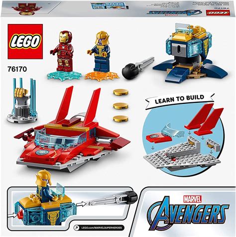 Lego Marvel Avengers Iron Man Vs Thanos — Juguetesland
