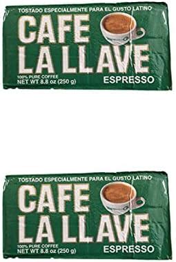 Cafe La Llave Ground Espresso Coffee 8 8oz 2 Pack Pricepulse