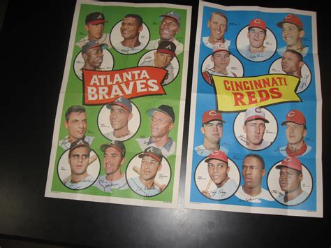 Lot Detail Topps Team Posters Complete Set