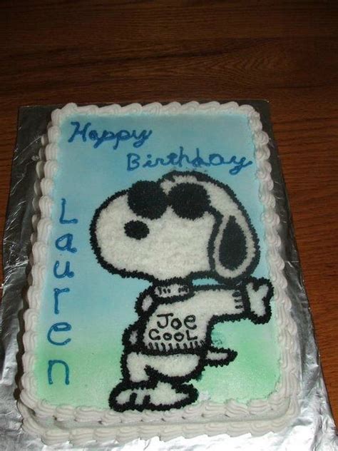 1000 Images About Snoopy Birthday Cakes On Pinterest M M Characters