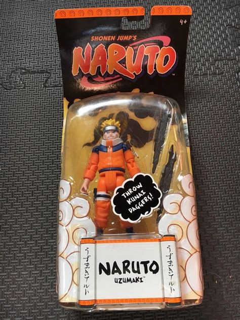 Naruto Uzumaki Mattel 2002 Shonen Jump Figure Brand New Sealed