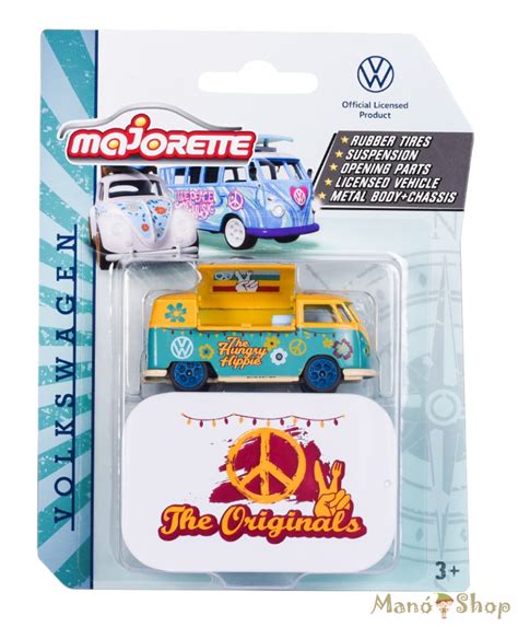Majorette - VW The Originals Deluxe Cars - Volkswagen T1 (hi