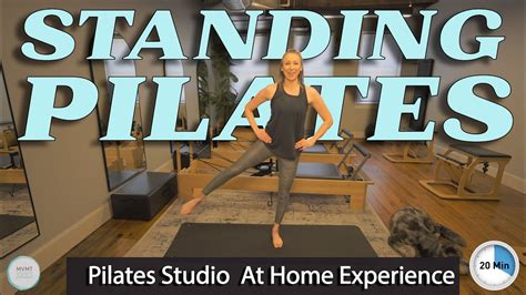 20 Minute Standing Pilates Workout Youtube