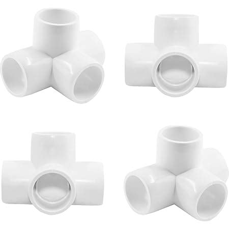 Amazon Letsfix Pvc Elbow Fittings Inch Way Pvc Connectors