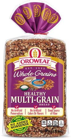 Oroweat Healthy Multi Grain Bread Package Image Bread Packaging