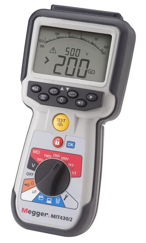 Megger Mit Cat Iv Insulation Tester