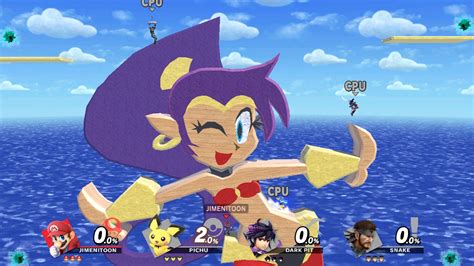 Smash Bros Custom Stage Shantae Update 2 By Jimenopolix On Deviantart