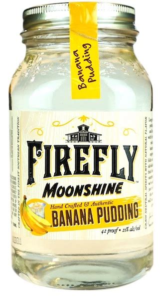 Banana Pudding Moonshine Firefly Distillery