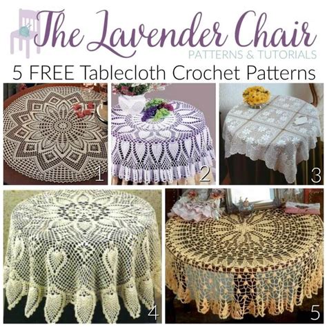 5 Free Tablecloth Crochet Patterns Artofit