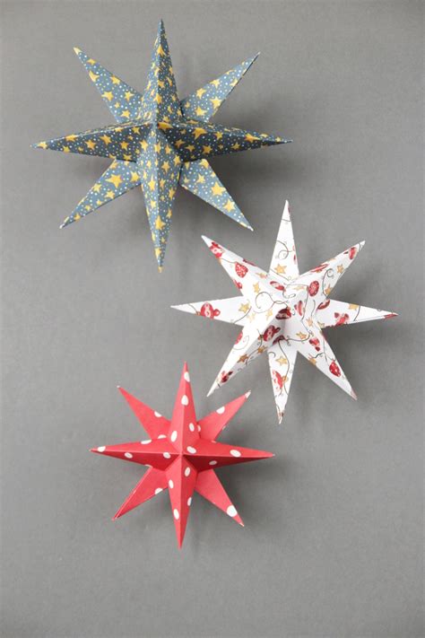 Cute And Fun Diy Star Christmas Ornaments Shelterness