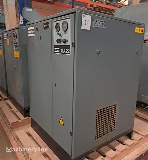 Atlas Copco Ga Stationary Compressor For Sale Portugal Ramalhal Tg