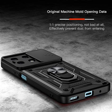 Cheap KEYSION Shockproof Armor Case For HONOR X8A X8 5G Slide Camera