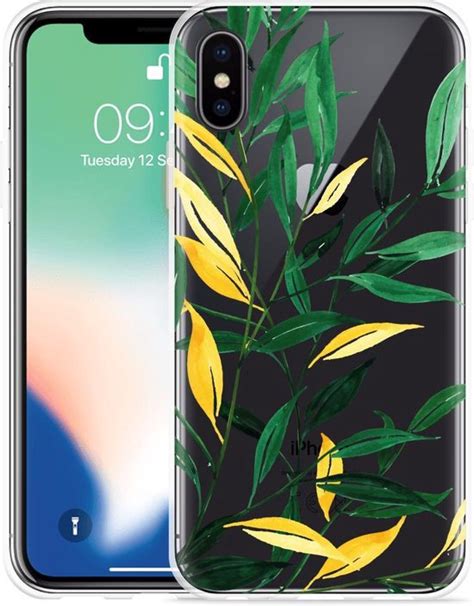 Apple Iphone Xs Hoesje Watercolor Flowers Designed By Cazy Bol