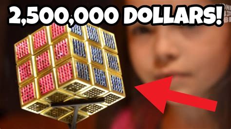 This Rubiks Cube Cost 2 500 000 Dollars Worlds Most Expensive YouTube