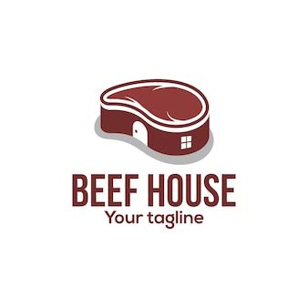 Beef logo | Premium Vector